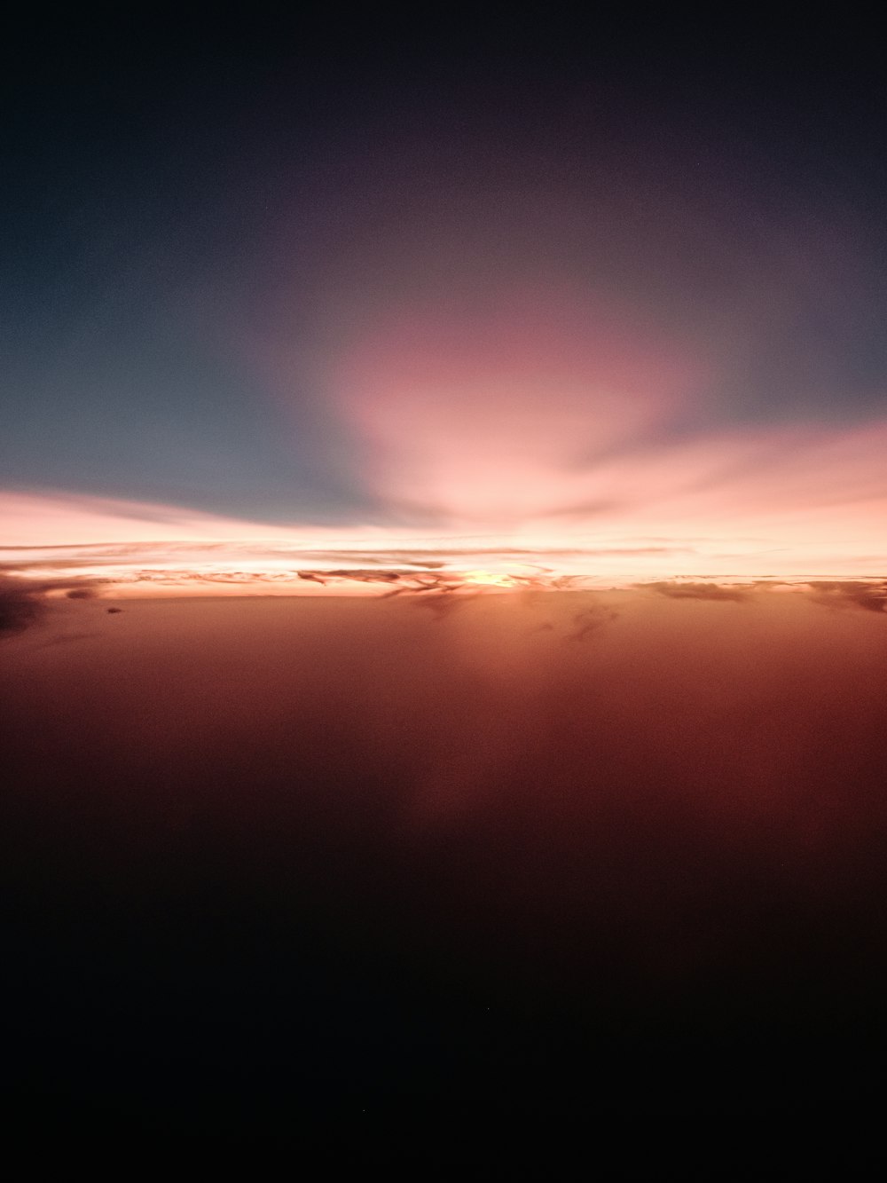 clouds and sky during sunset