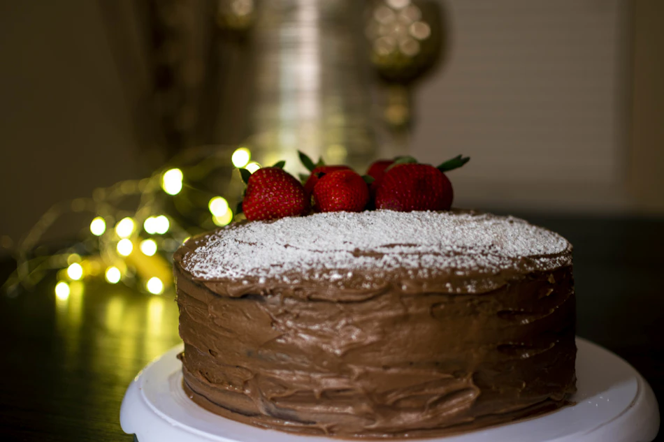 Dolce decorato, immagine dimostrativa
