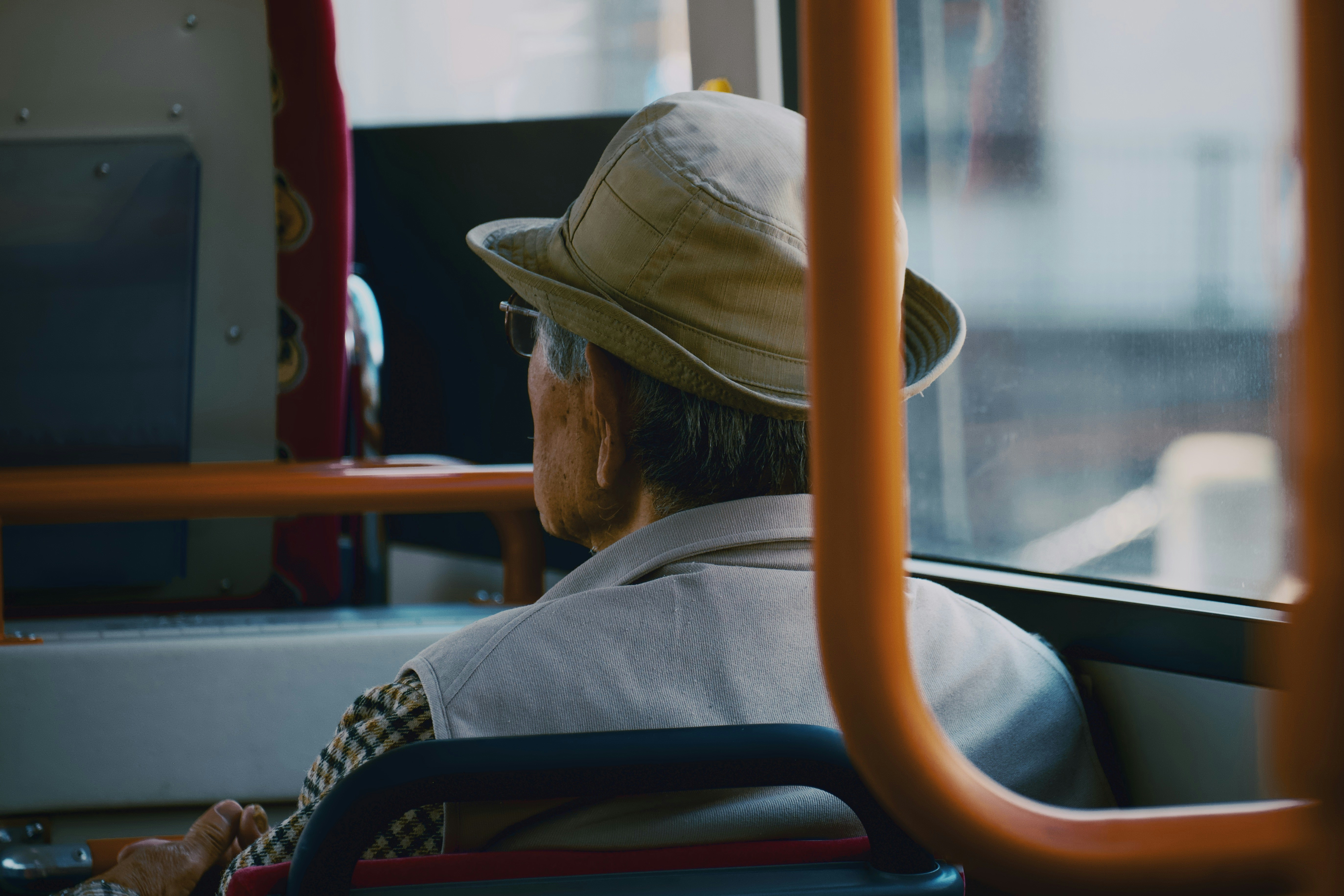 Man monitoring health data