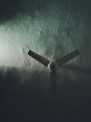 A contemporary ceiling fan enhancing home comfort.
