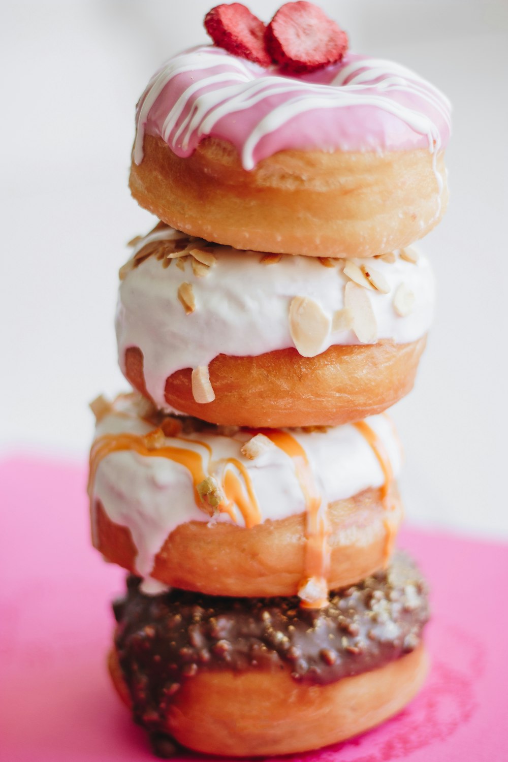 brown and white burger on white ceramic plate