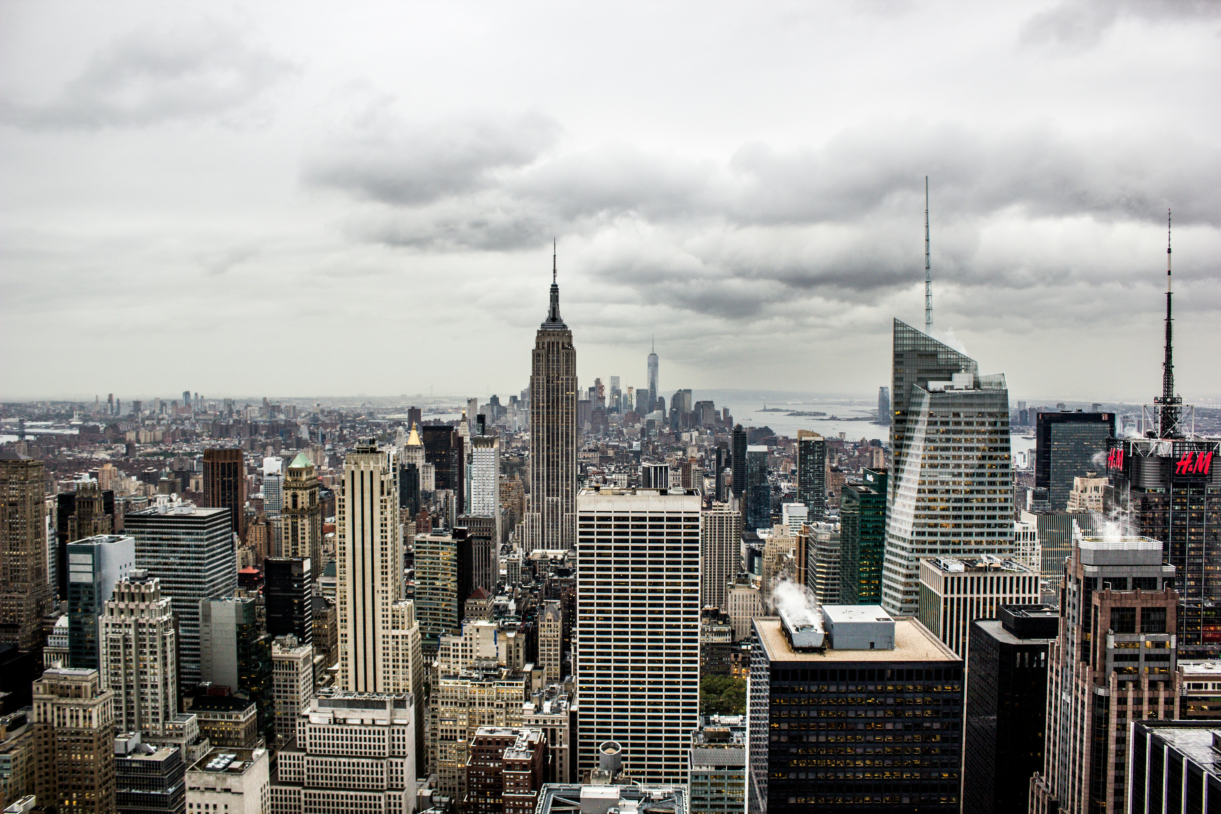 aerial view of city buildings during daytime