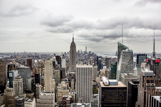 aerial view of city buildings during daytime