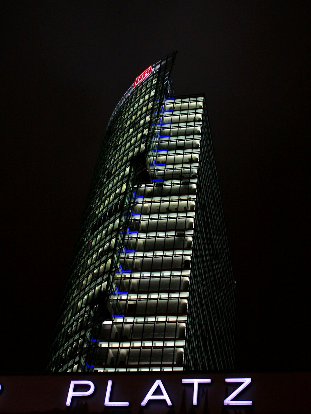 black and white high rise building