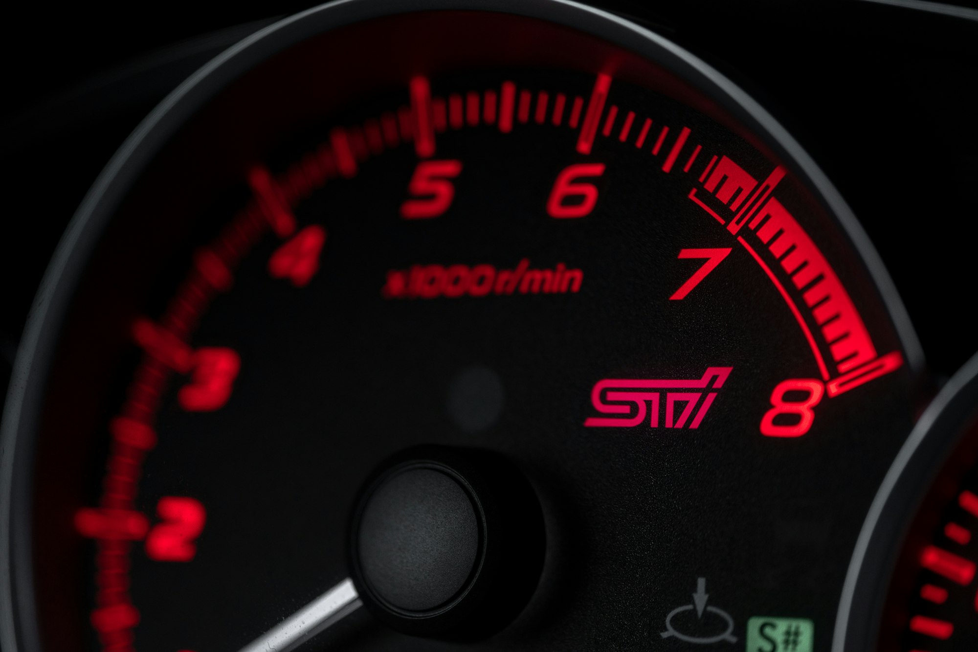 Speedometer for a supercar
