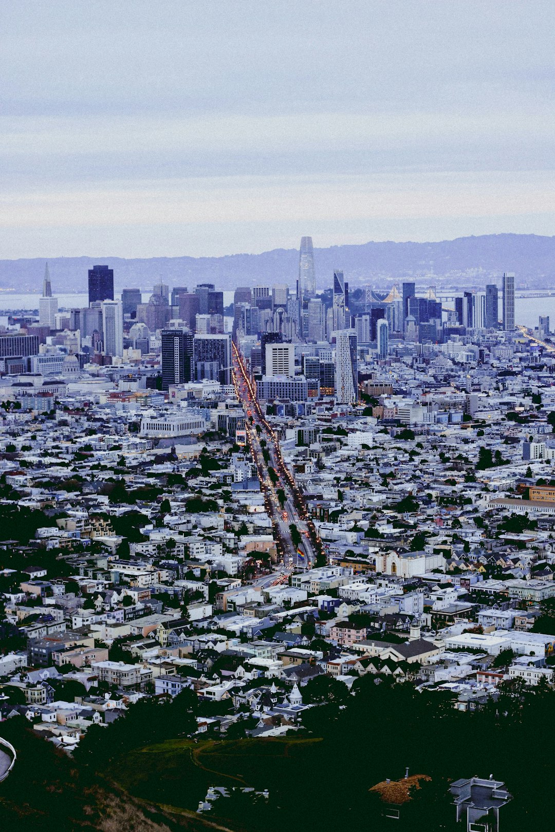 aerial view of city buildings during daytime