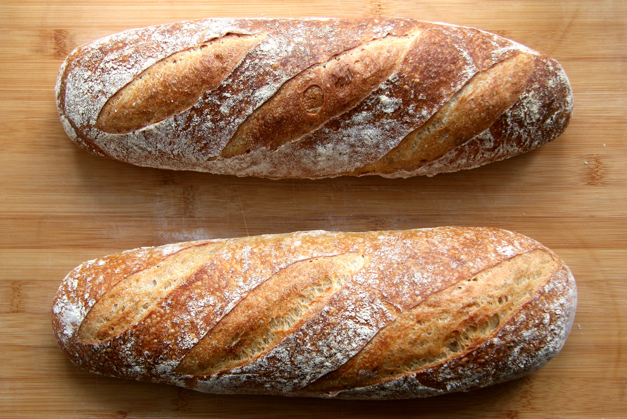 Rustic sourdough loaf