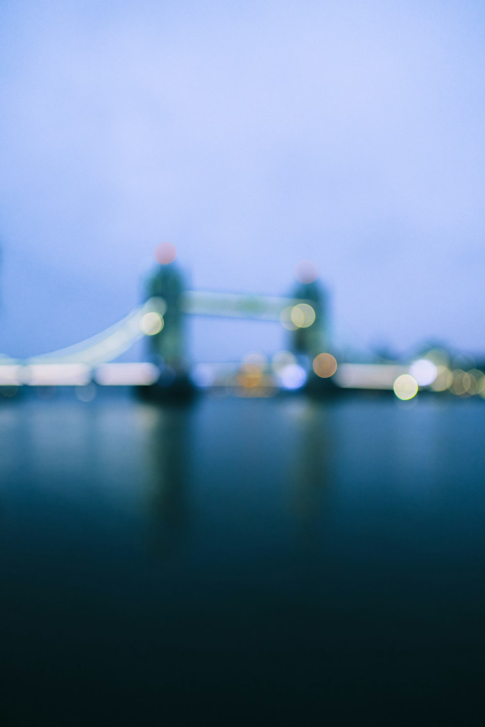 golden gate bridge in tilt shift lens