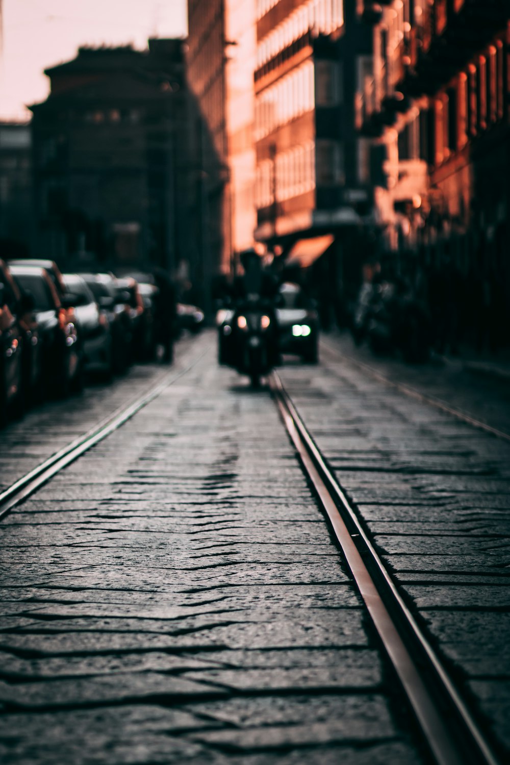 cars parked on side of the road during daytime