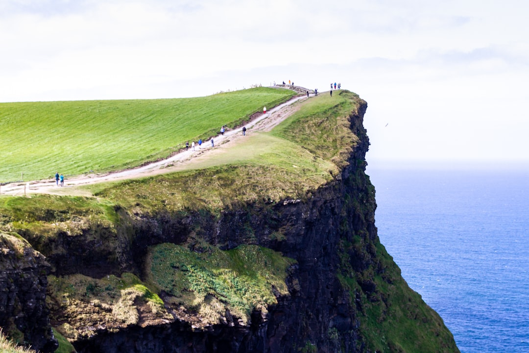 photo of County Clare Cliff near Dunguaire Castle