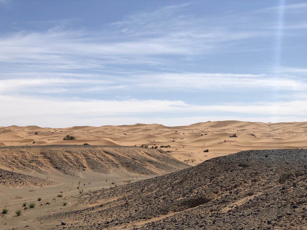 brown sand under blue sky during daytime