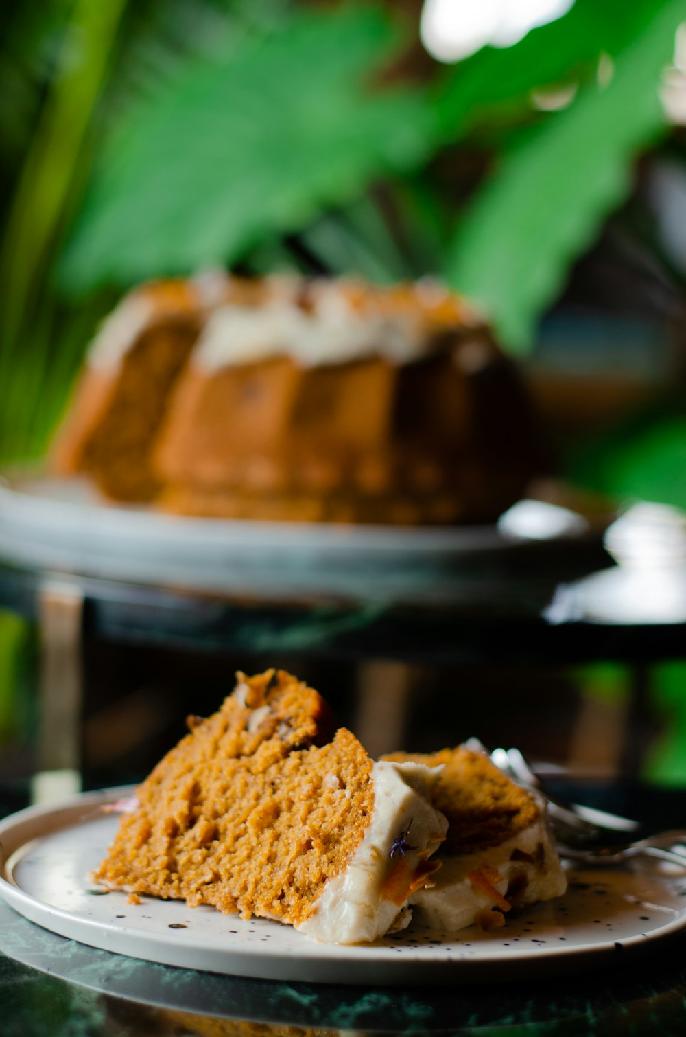 brown bread on white ceramic plate