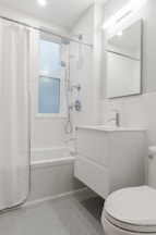 Spotless bathroom following house cleaning service in Sunshine Coast.