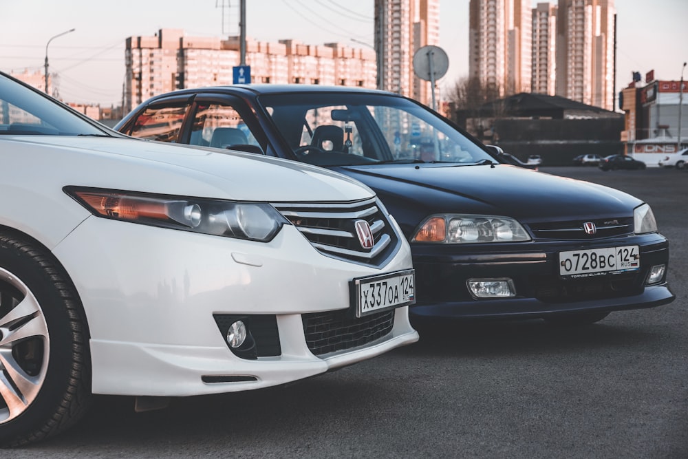 white honda car on road during daytime