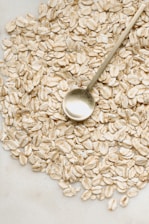 silver spoon on white rice
