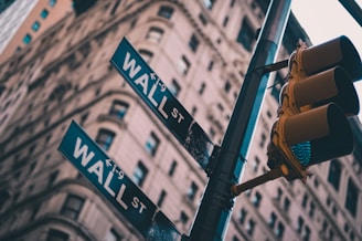 Wall Street de la ciudad de Nueva York
