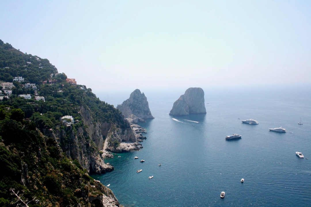 Cliff photo spot Jardins d'August Capri