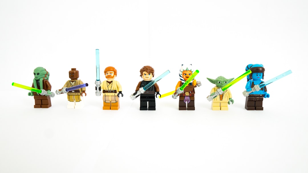 Star Wars figurines. 