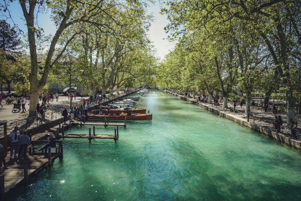People in swimming pool during daytime — Annecy, France