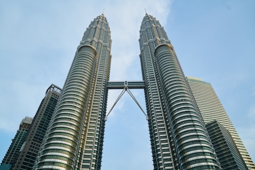 low angle photography of high rise buildings