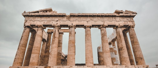 brown concrete building under blue sky during daytime in Parthenon Greece