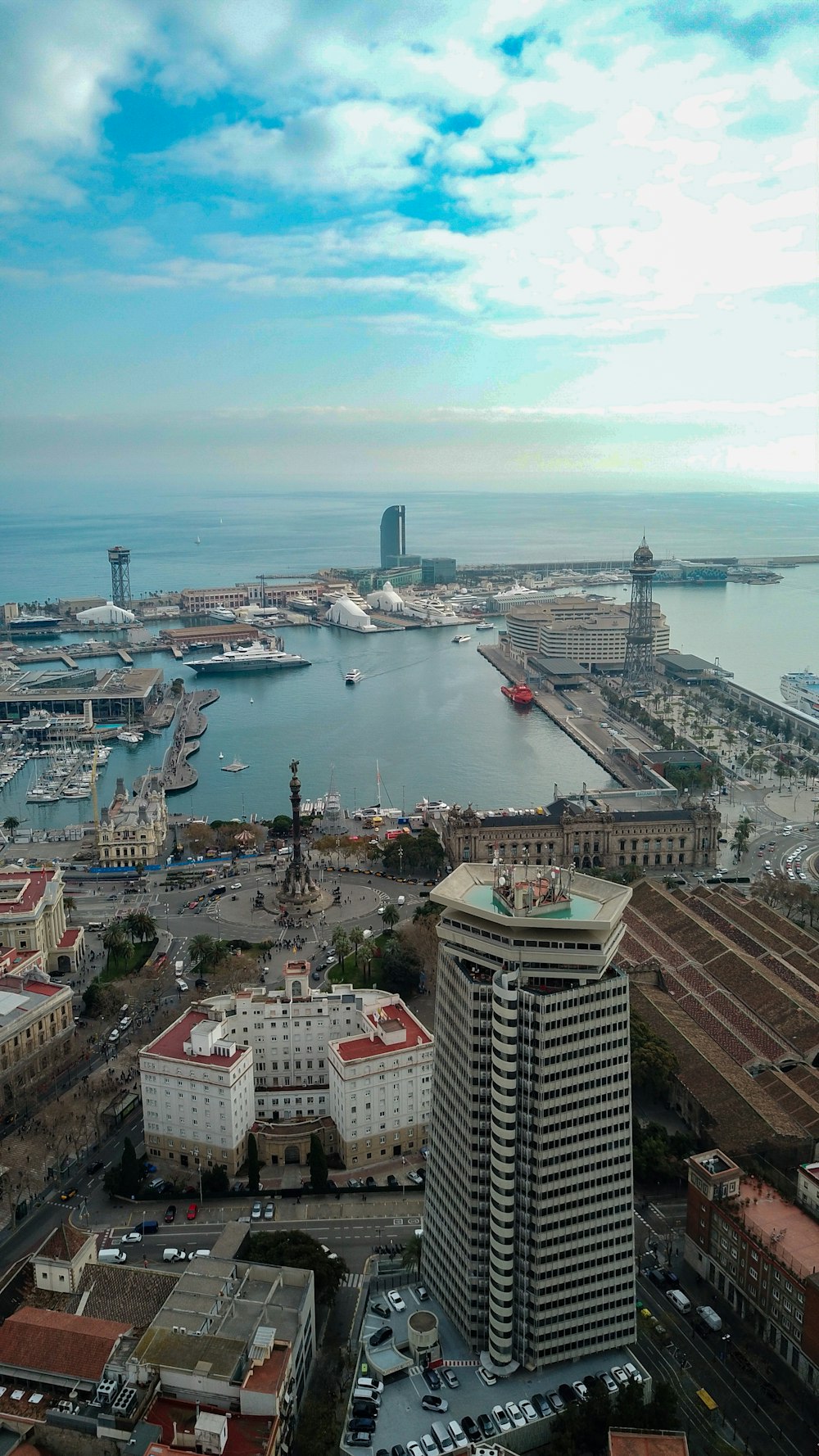 aerial view of city buildings during daytime