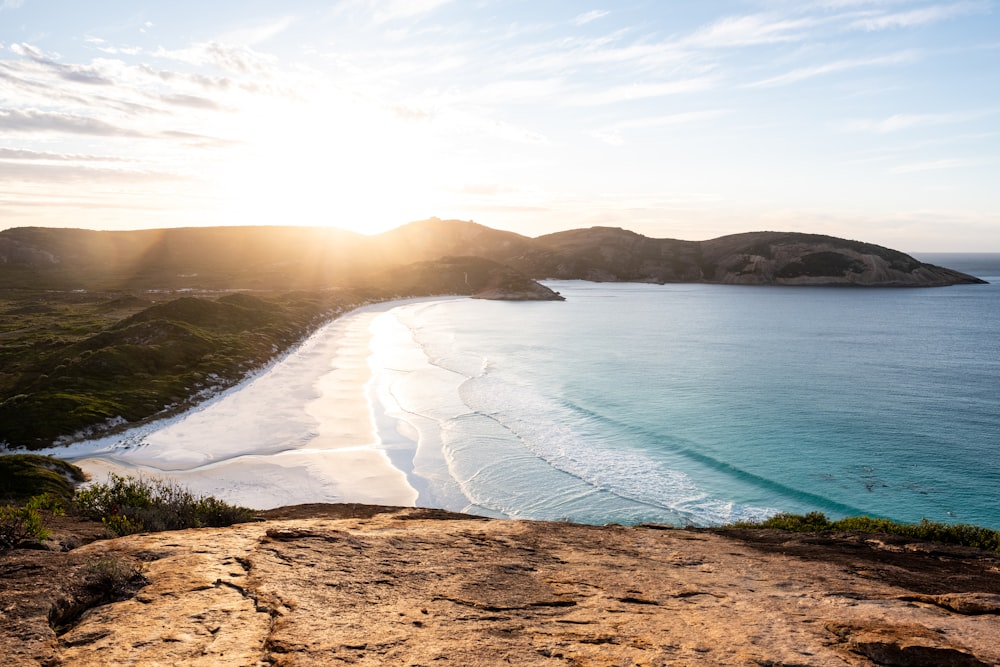 brown sand beach during daytime