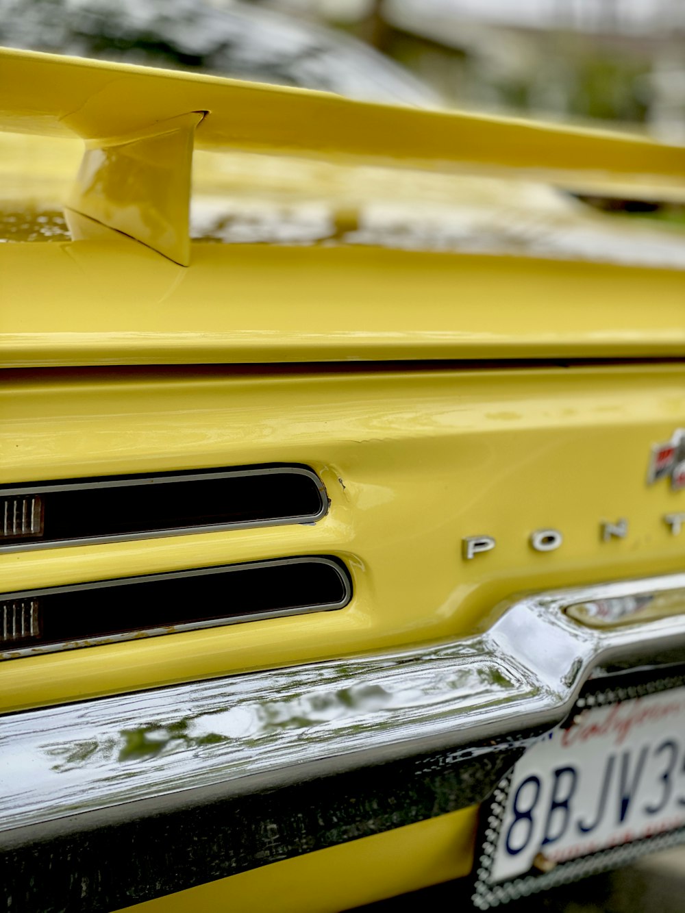 yellow chevrolet car in close up photography