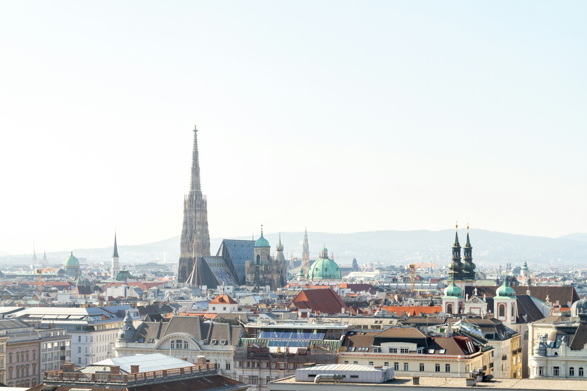 View of Vienna, Austria.