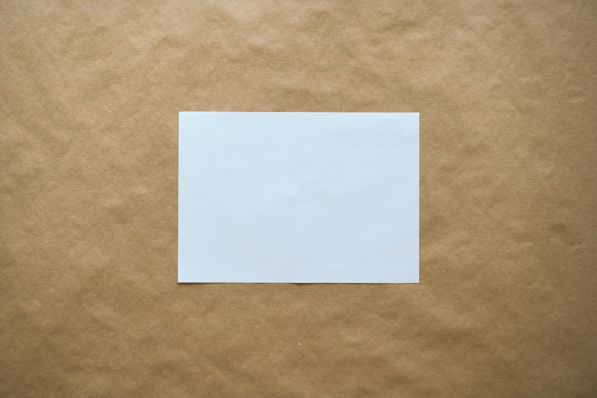 The Blank Paper
