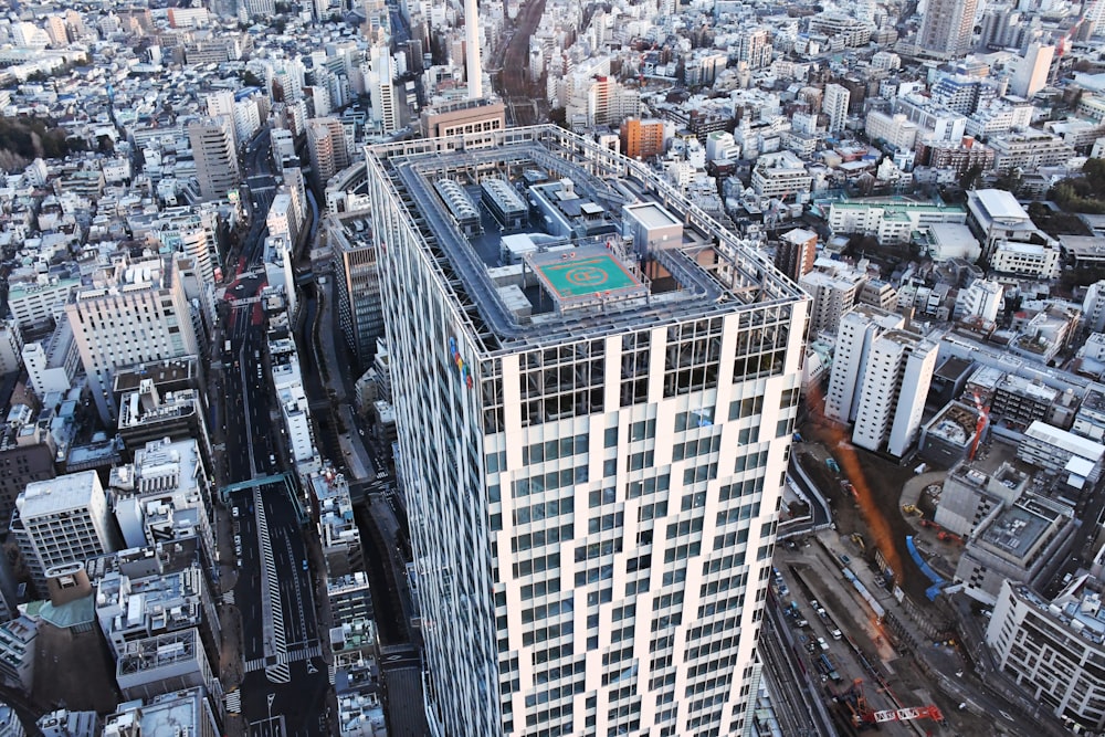 aerial view of city buildings during daytime