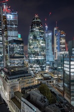 Modern city skyline representing international real estate opportunities in the USA.