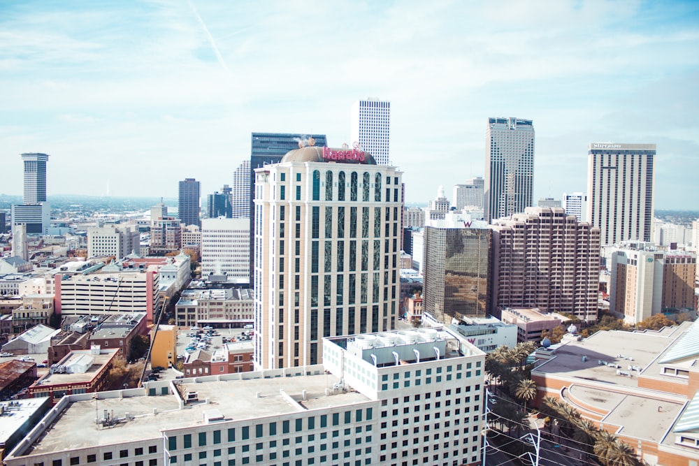 city buildings under blue sky during daytime