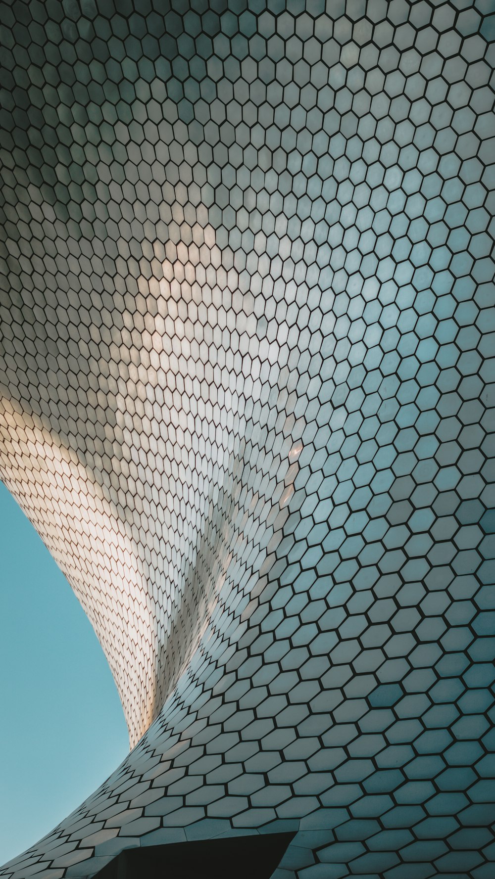 black and white net under blue sky during daytime