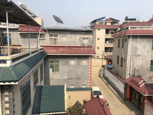 Street view of Bur Dubai showing residential buildings close to metro access.