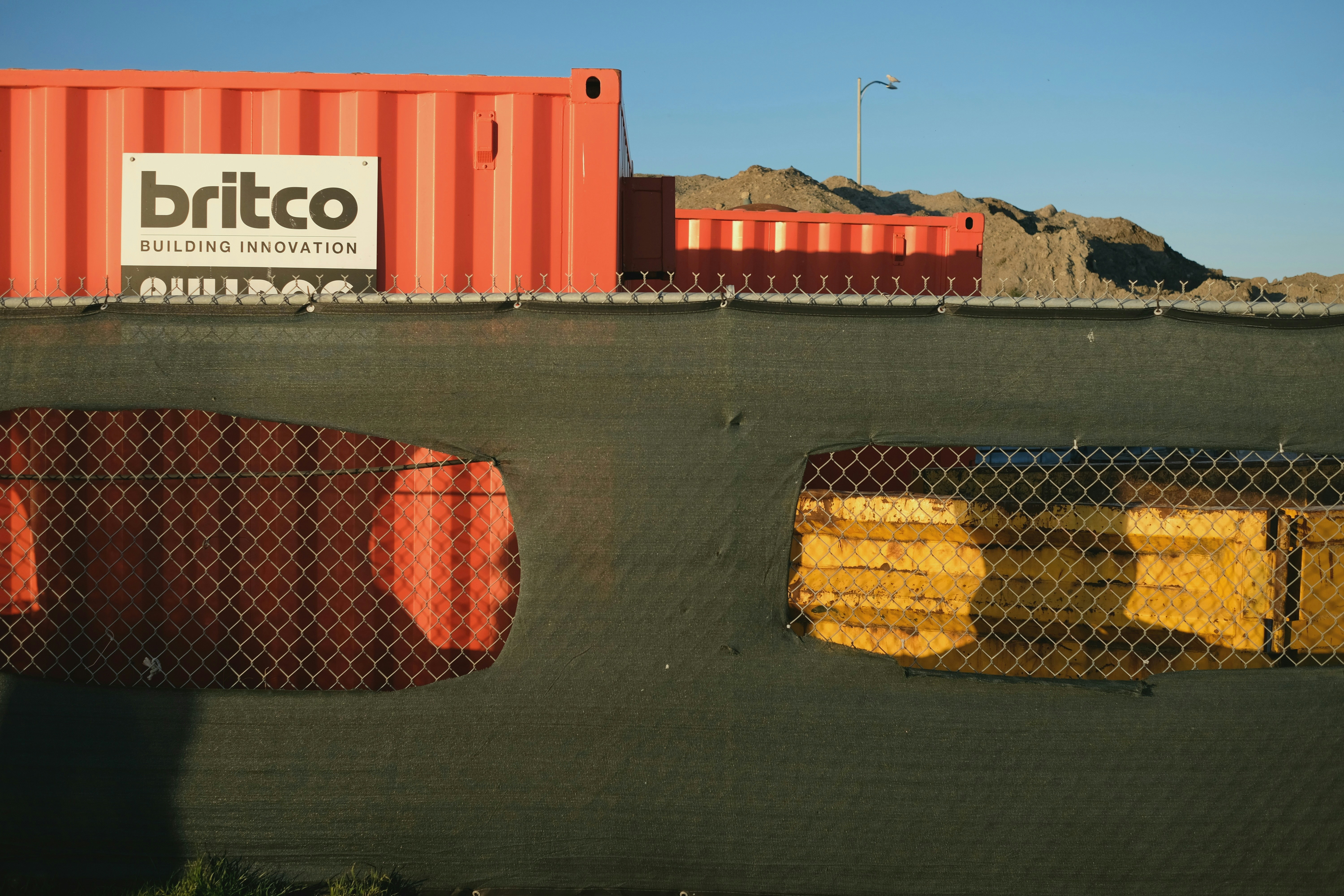 bitutainers, container ship deck, harbor cranes