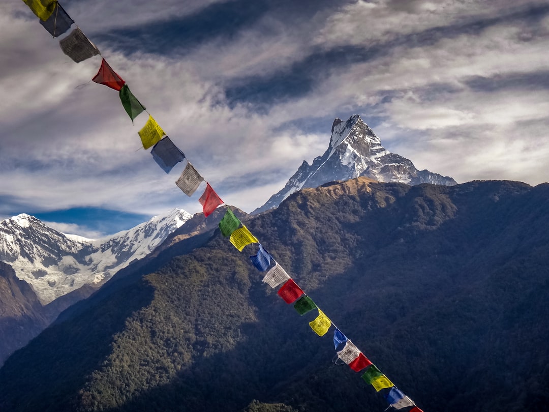 Mountain range photo spot Machhapuchhare Tilicho Lake