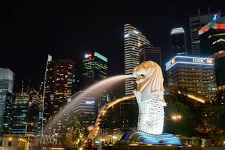 white and black angel statue