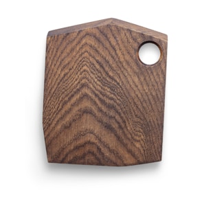 brown wooden chopping board on white surface