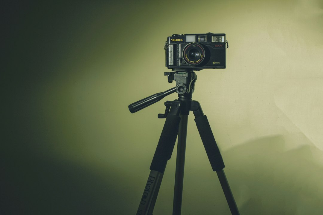 black and silver camera on tripod, Nostalgia