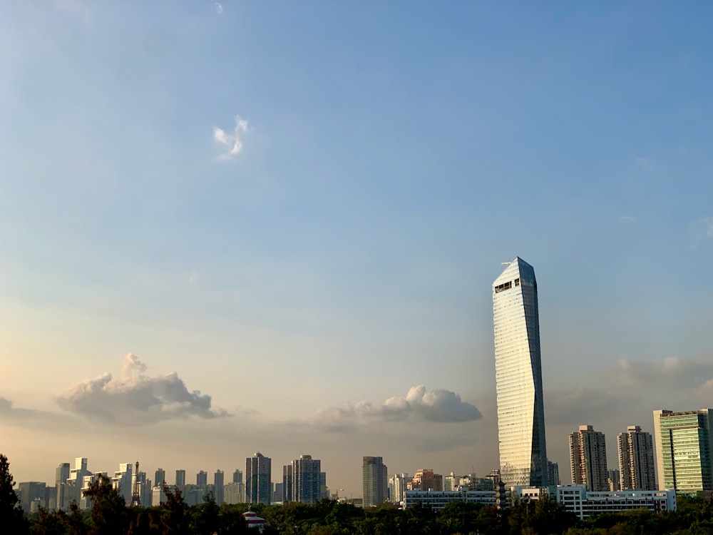 city skyline under blue sky during daytime