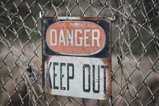 red and white stop road sign