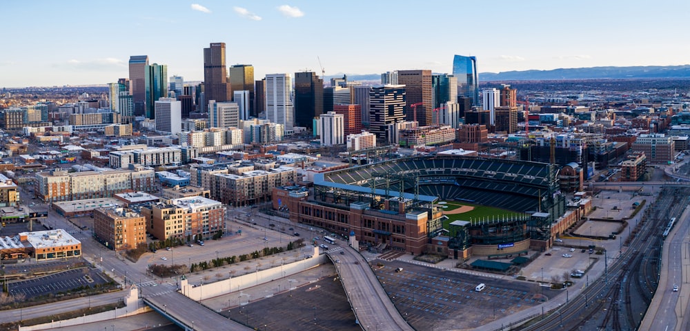 city buildings under blue sky during daytime