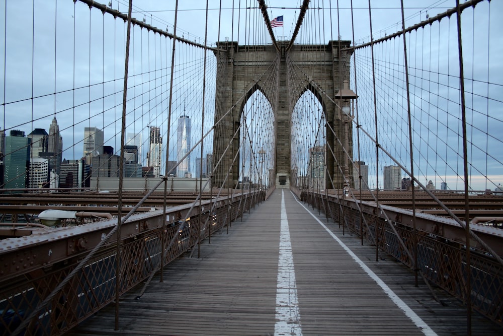 brown wooden bridge during daytime