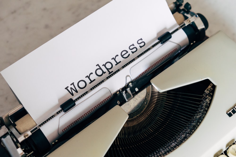 white and black braille typewriter