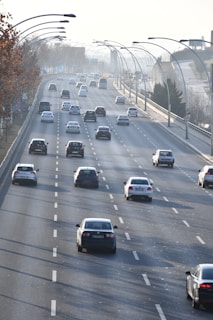 cars on road during daytime