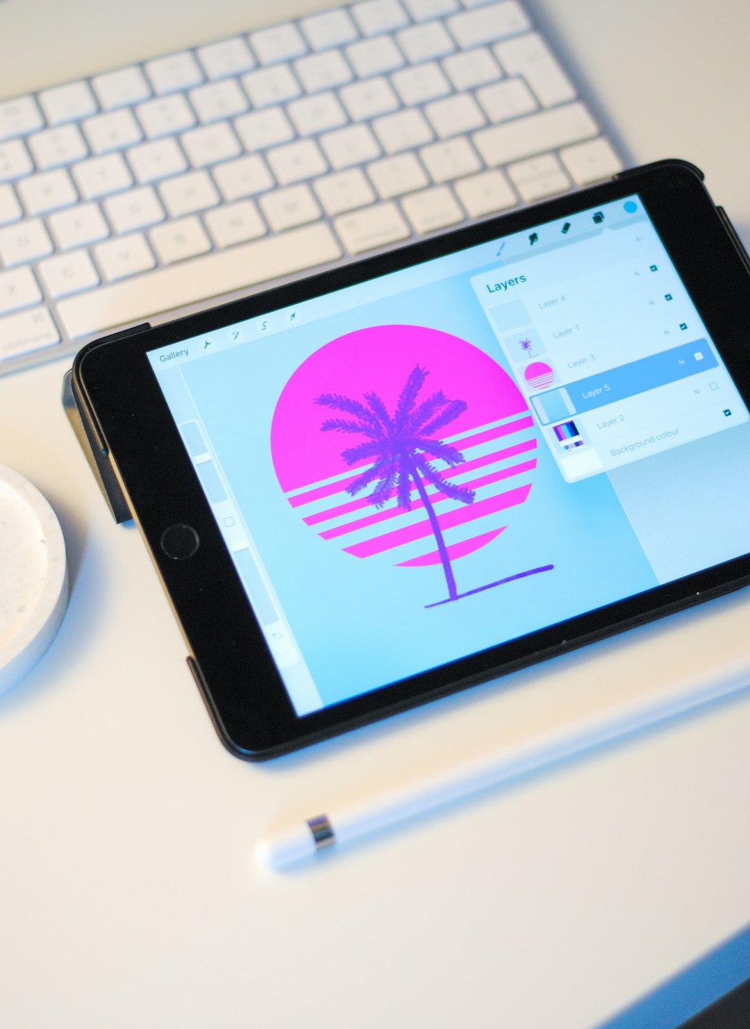 Creative Process using Procreate for iPad