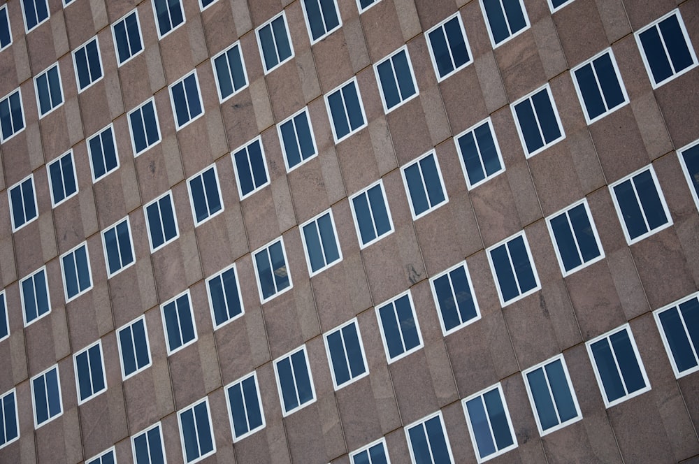 brown and white concrete building