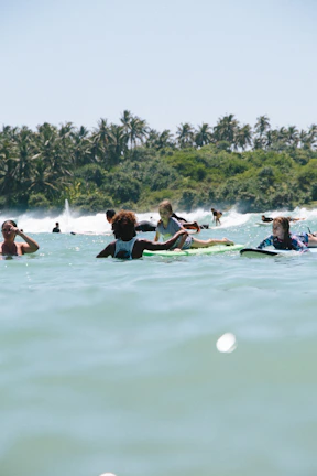 people in water during daytime