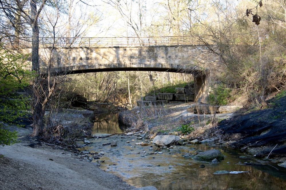 brown bridge over river during daytime